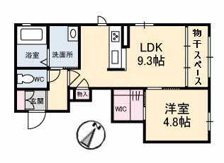 Friedenの間取り写真
