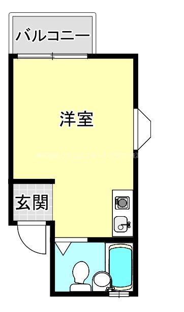 サンハイツ東矢倉の間取り写真