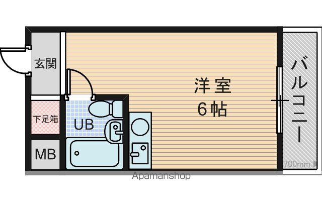 グローバル相川の間取り写真