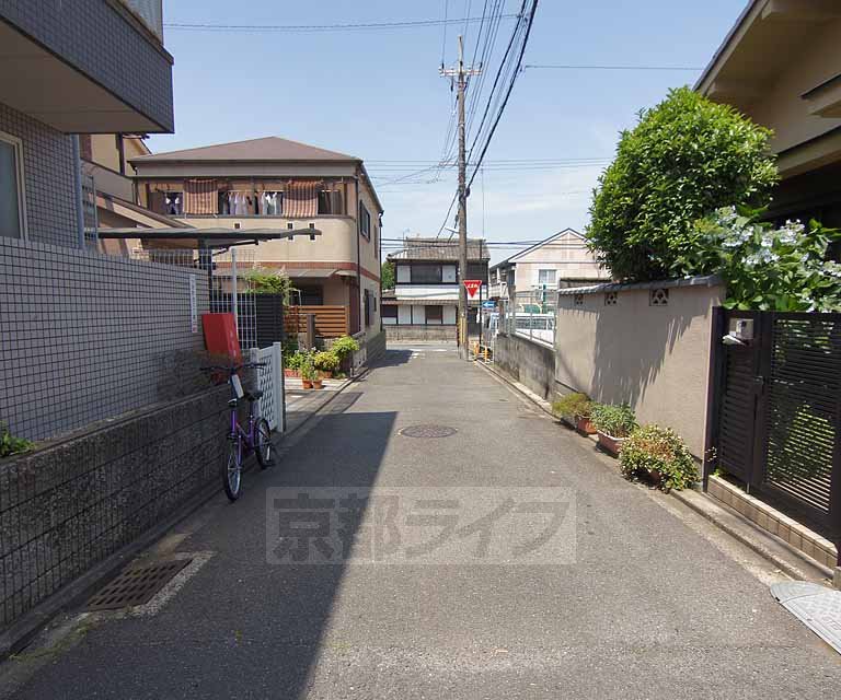 その他　西向きの道路です。
