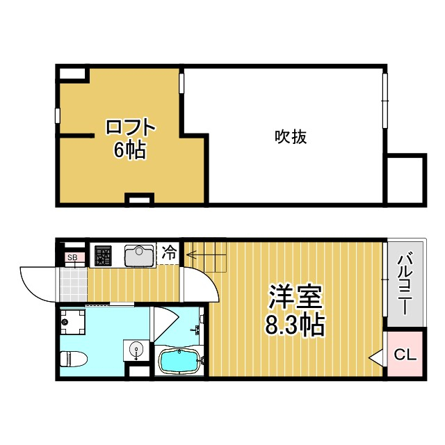 J立花東の間取り写真