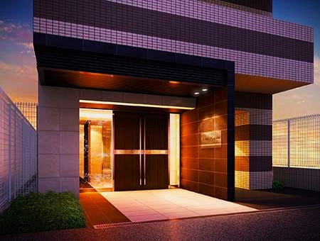 建物外観　外観パース