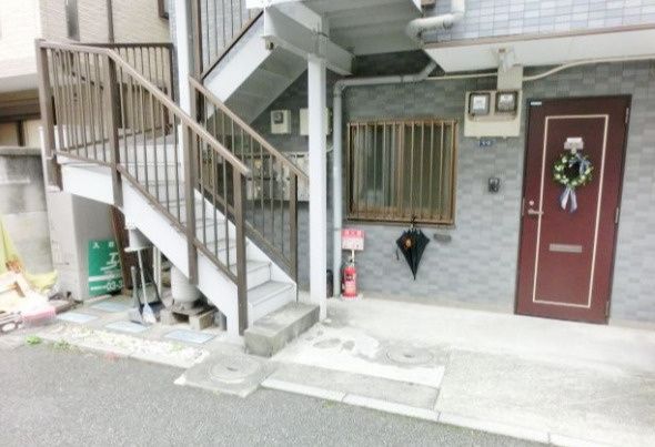 エントランス　ゆとりのあるエントランスです
