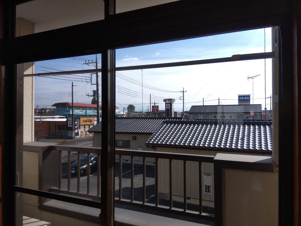 眺望　2畳分のたっぷり収納天袋も付いてます