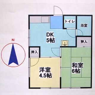 双葉ハイツの間取り