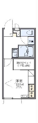 レオパレスルミナスＵの間取り