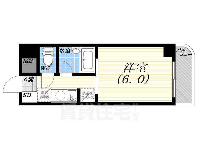 サンホームズ内山の間取り