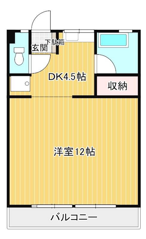 御幸マンションの間取り