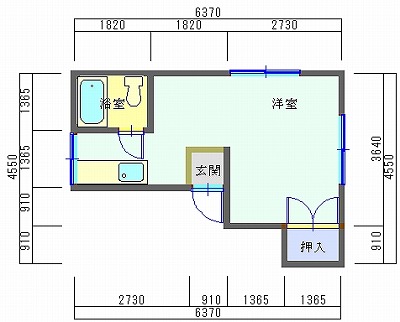 サンシャイン十和田BB棟の間取り