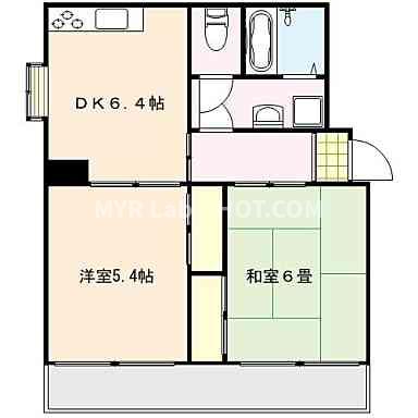 福岡市東区香椎のマンションの間取り