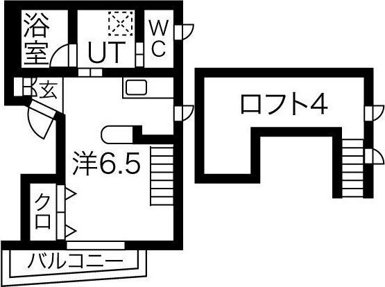 メゾン高槻II号館の間取り