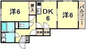 ベルデュールメゾン柊の間取り