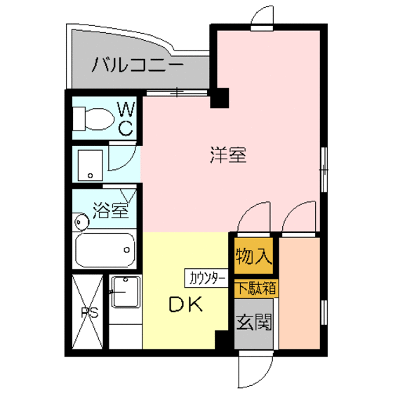 ピアシティーの間取り