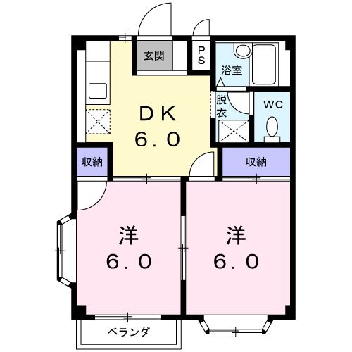 メゾンドトラヤの間取り