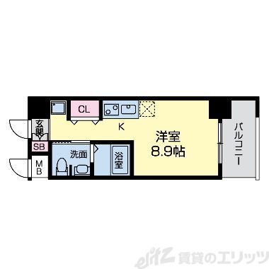 グレンパーク江坂IIの間取り