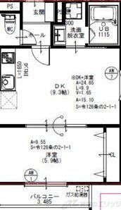 エトワールセレスト茨木の間取り