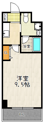 R-IIコートの間取り