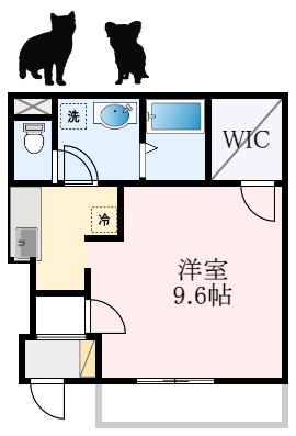 【堺市東区日置荘原寺町のマンションの間取り】