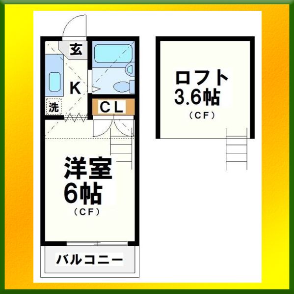 【メゾンドユリアージュの間取り】