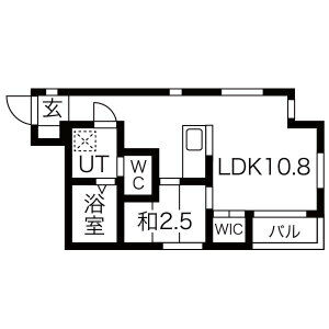 Arie則武の間取り