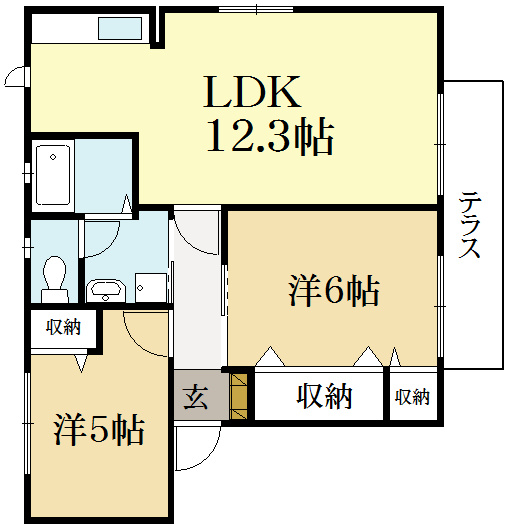 センプレヴェルデの間取り