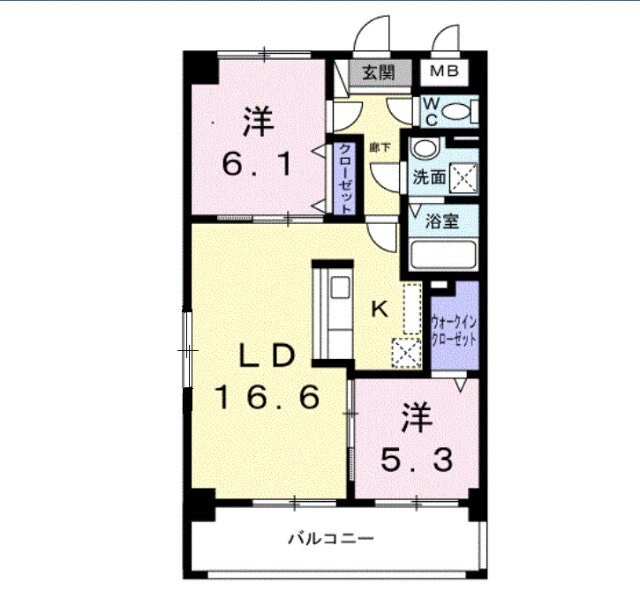 【桜雲閣（オウウンカク）の間取り】