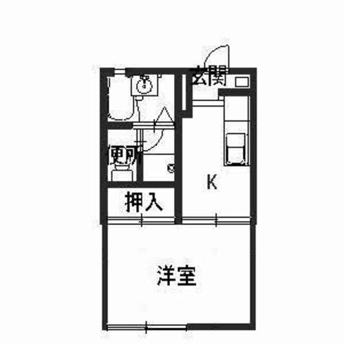 【ヴィラ　カメリアの間取り】