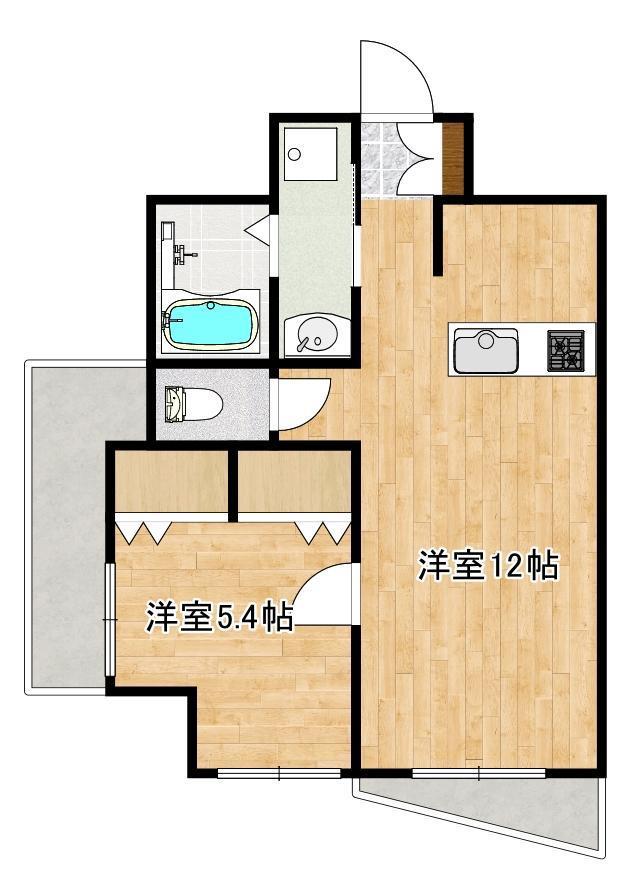 トウイナーズマンションの間取り