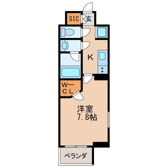 ブランシエスタ泉の間取り