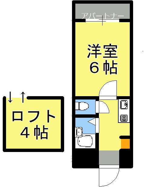 アップルハウス慶京の間取り