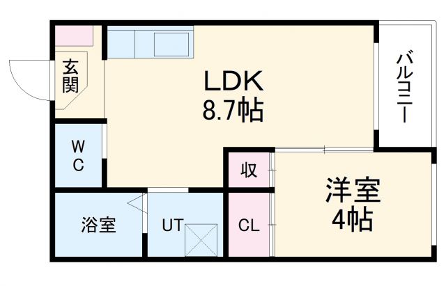 コンフォートの間取り