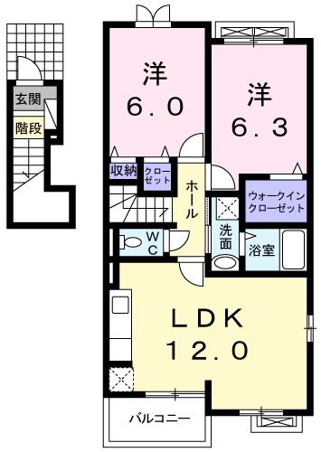 ミニョン・ブローテの間取り