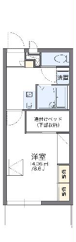 レオパレス千秋の間取り