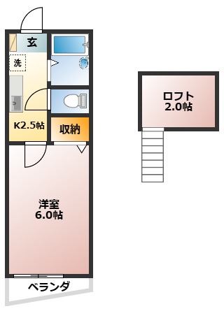 【ソレイユ練馬の間取り】