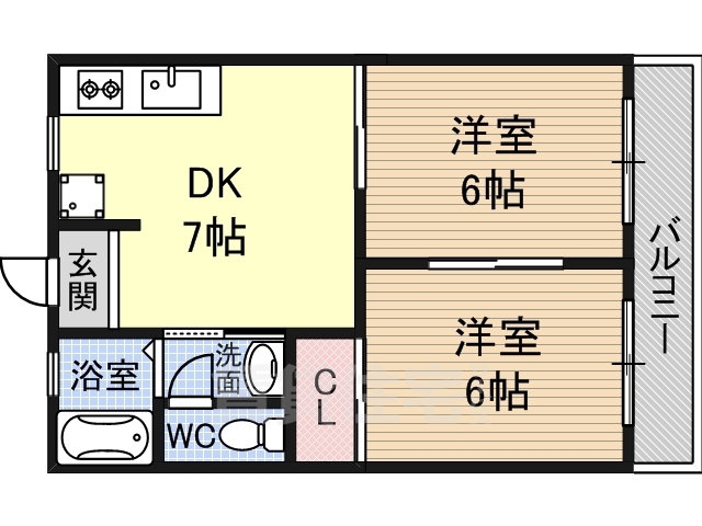 ガーデンハイツ高野台の間取り