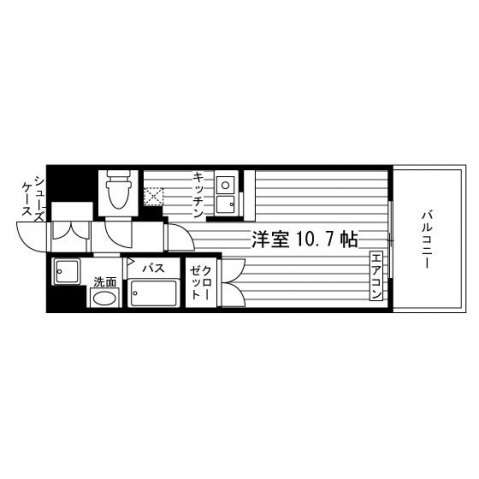 フィール長崎若葉町の間取り