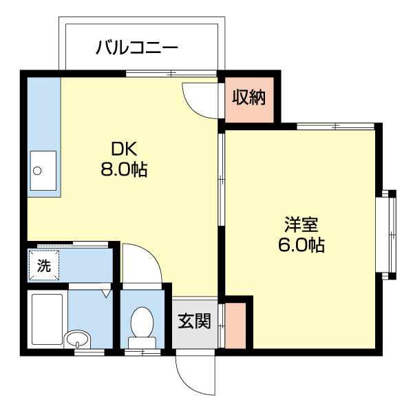 サンシェ田上の間取り