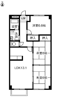 マツヤマビルの間取り