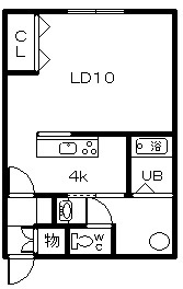 ラメゾンIの間取り