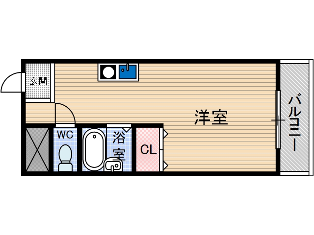 末広13番館の間取り