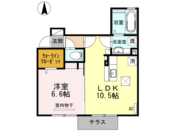 【アグレアブル小城の間取り】