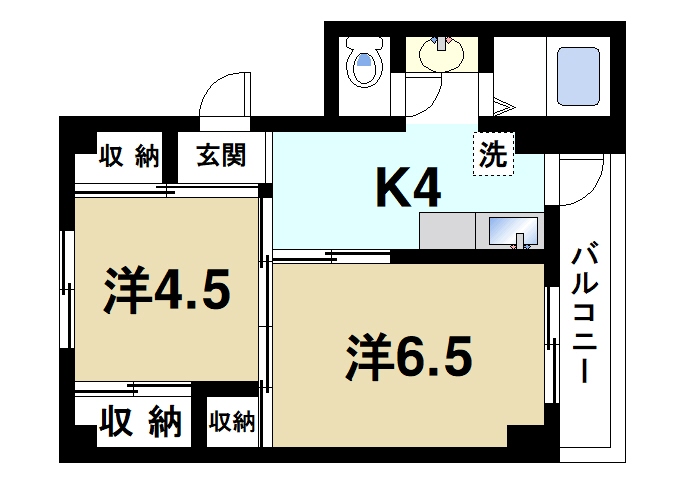 桜井市大字辻のマンションの間取り