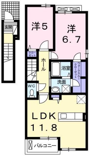 オリーブ赤穂IIの間取り