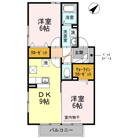 D-room Ishiiの間取り