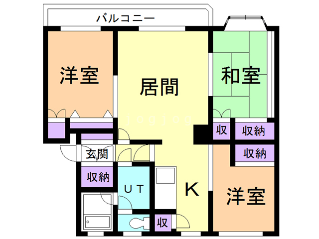 トーワ豊岡１５４の間取り