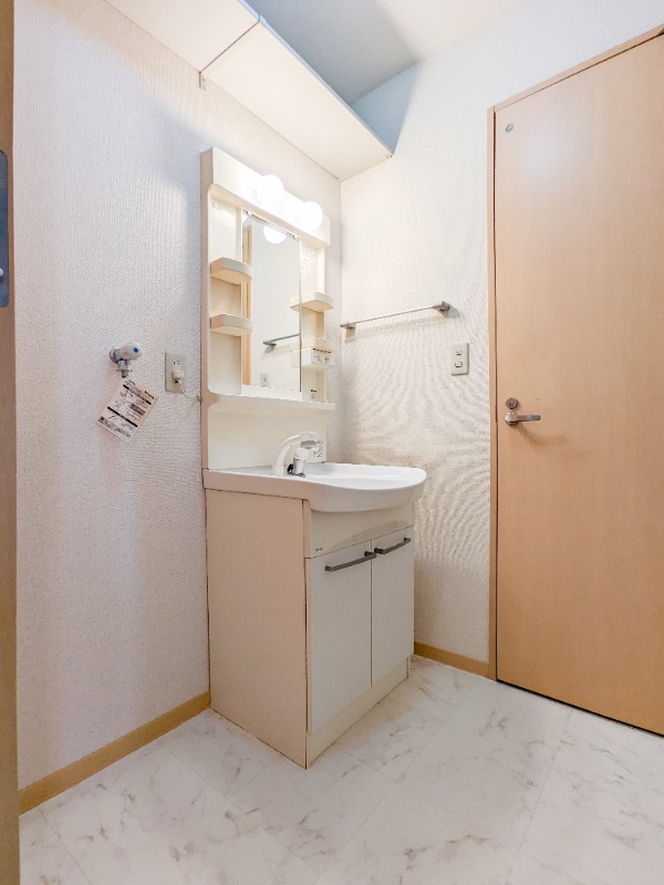 洗面設備　図面と現状に相違がある場合には現状を優先