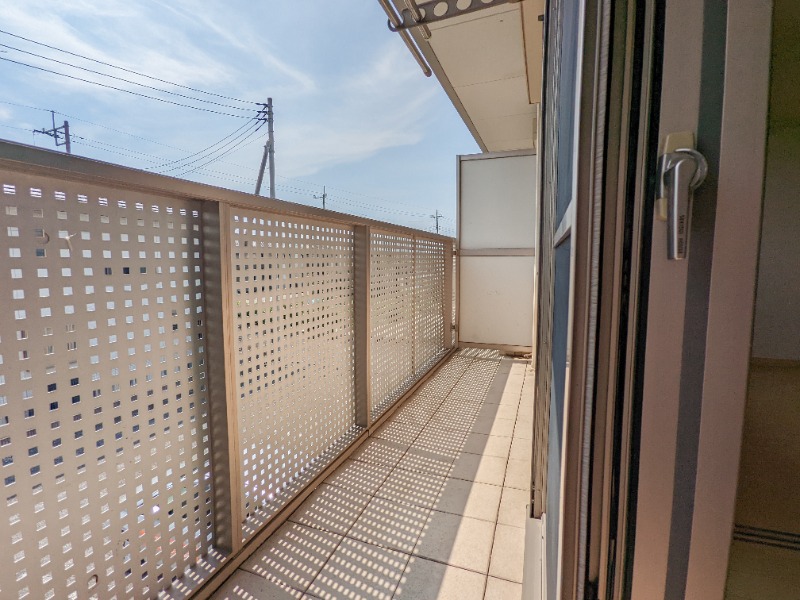 バルコニー　図面と現状に相違がある場合には現状を優先