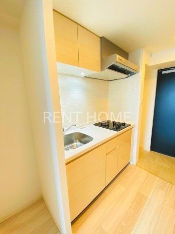 キッチン　２口ガスコンロ付き