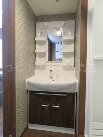 洗面設備　詳細は、ウィンドワード中の島店までご相談下さい。