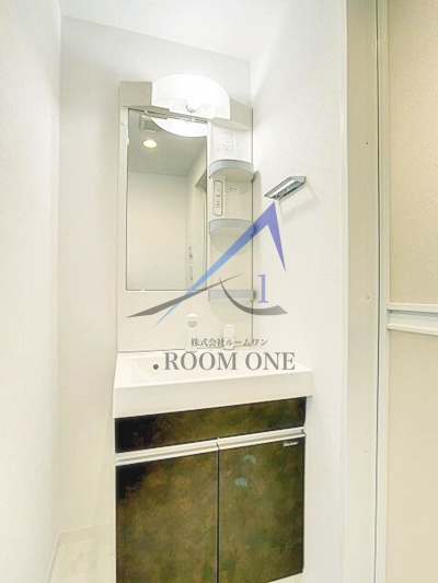 洗面設備　洗面台です。